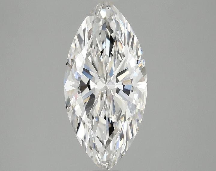 2.12 Carat Marquise Shaped Excellent Cut VVS2 IGI Certified Lab Grown Diamond