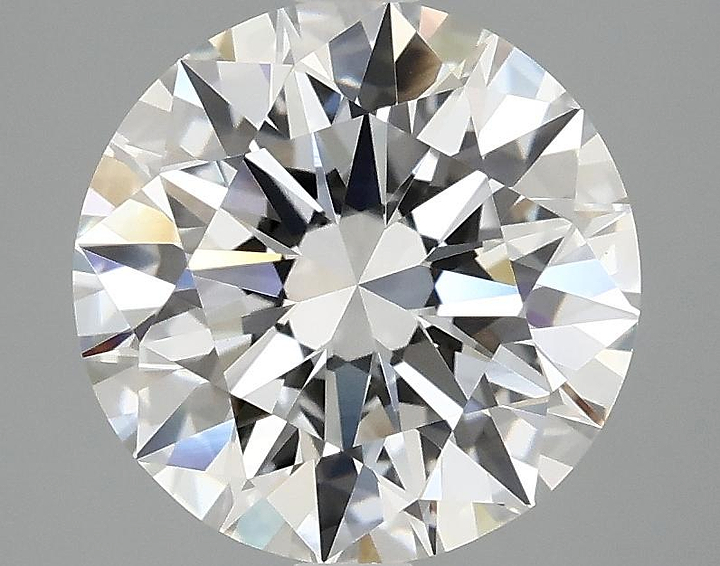 3.09 Carat Round Shaped Ideal Cut VVS2 IGI Certified Lab Grown Diamond