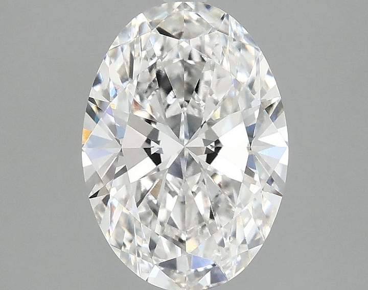 2.02 Carat Oval Shaped Ideal Cut VVS2 IGI Certified Lab Grown Diamond