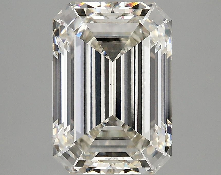 3.07 Carat Emerald Shaped Ideal Cut VS1 IGI Certified Lab Grown Diamond