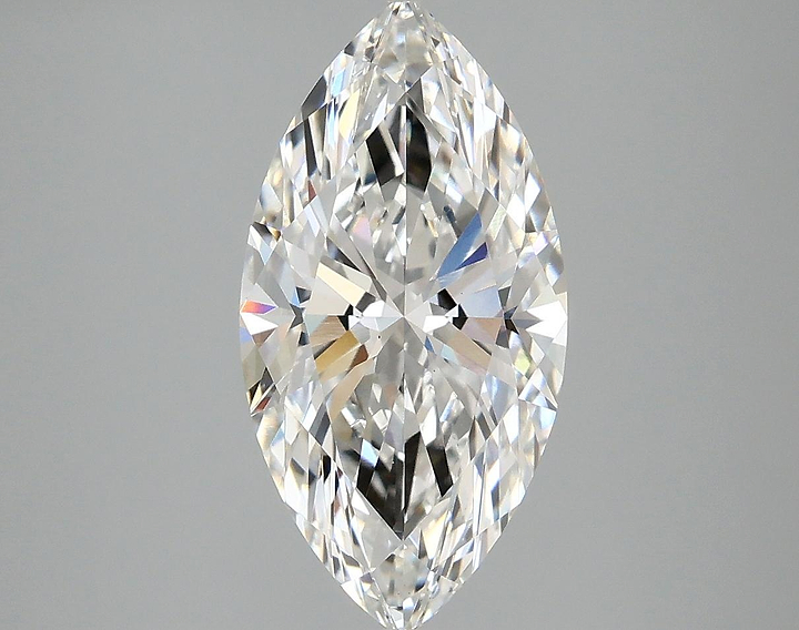 2.87 Carat Marquise Shaped Ideal Cut VS1 IGI Certified Lab Grown Diamond