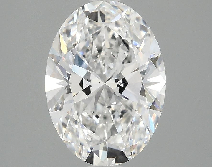2.08 Carat Oval Shaped Ideal Cut VS2 GSI Certified Lab Grown Diamond