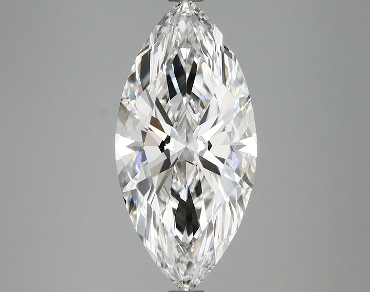 3.06 Carat Marquise Shaped Excellent Cut VVS2 IGI Certified Lab Grown Diamond