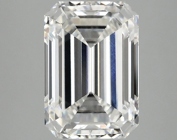 2.98 Carat Emerald Shaped Ideal Cut VS1 IGI Certified Lab Grown Diamond