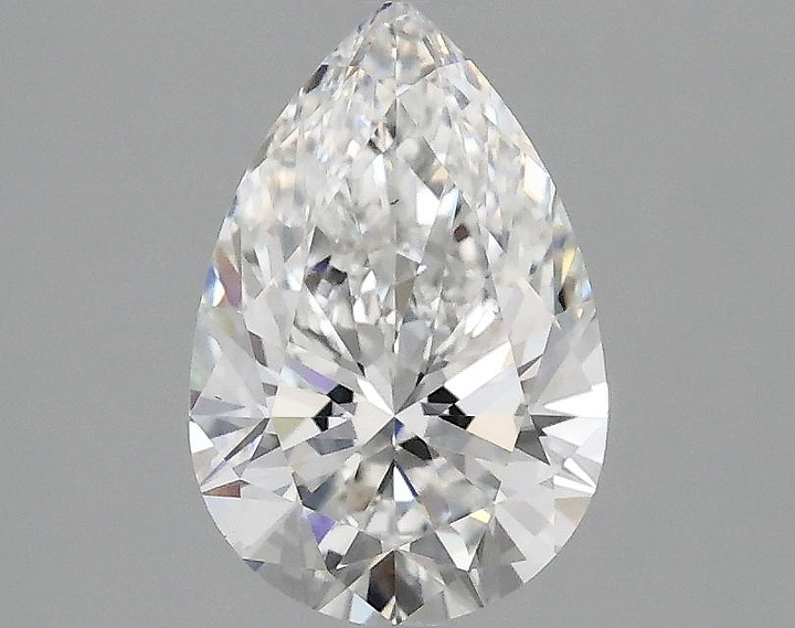 1.4 Carat Pear Shaped Excellent Cut VS1 IGI Certified Lab Grown Diamond