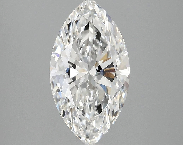2.09 Carat Marquise Shaped Excellent Cut VVS2 IGI Certified Lab Grown Diamond