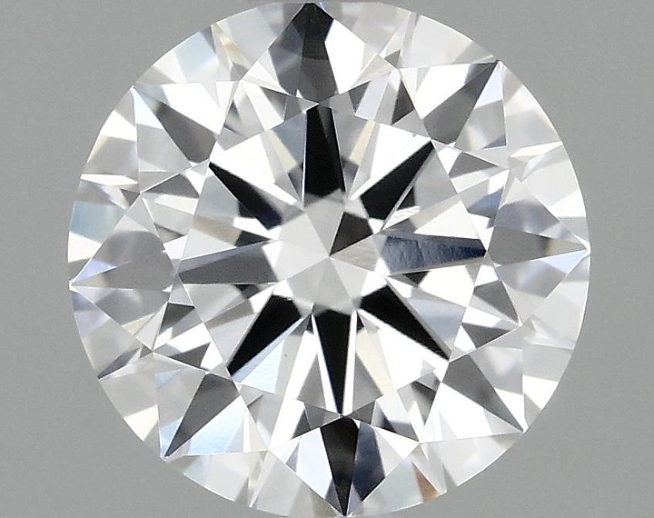 1.58 Carat Round Shaped Ideal Cut VVS2 IGI Certified Lab Grown Diamond