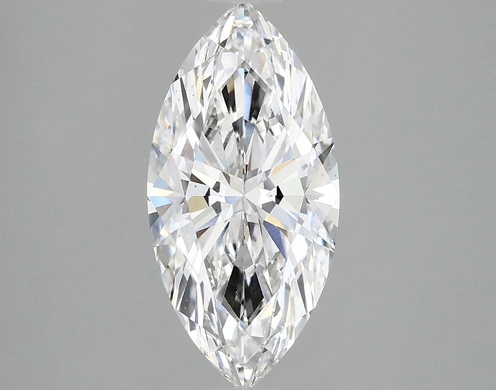 2.05 Carat Marquise Shaped Excellent Cut VS1 IGI Certified Lab Grown Diamond