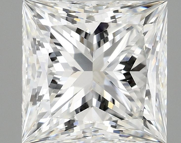 2.08 Carat Princess Shaped Ideal Cut VS1 IGI Certified Lab Grown Diamond