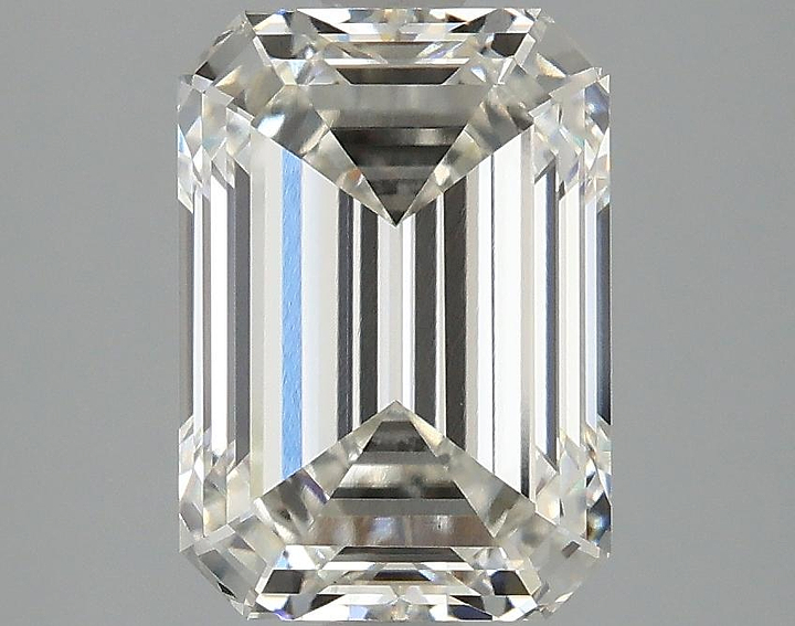 3.1 Carat Emerald Shaped Ideal Cut VS1 IGI Certified Lab Grown Diamond