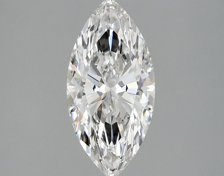 1.54 Carat Marquise Shaped Excellent Cut VVS2 IGI Certified Lab Grown Diamond