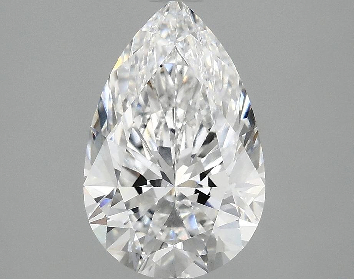 2.09 Carat Pear Shaped Ideal Cut VS1 IGI Certified Lab Grown Diamond