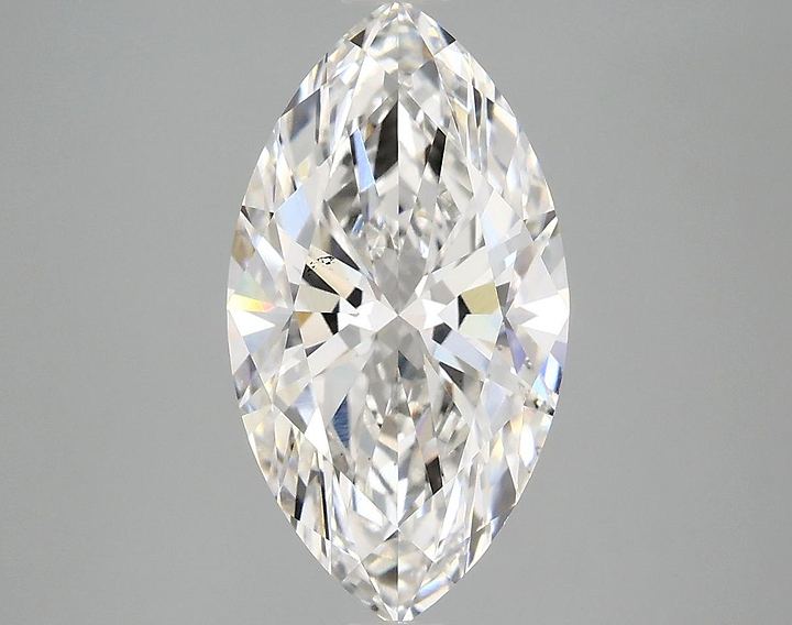 2.97 Carat Marquise Shaped Excellent Cut VS2 IGI Certified Lab Grown Diamond