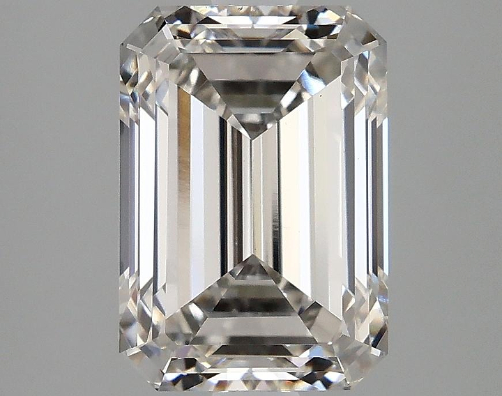 3.1 Carat Emerald Shaped Ideal Cut VS1 IGI Certified Lab Grown Diamond