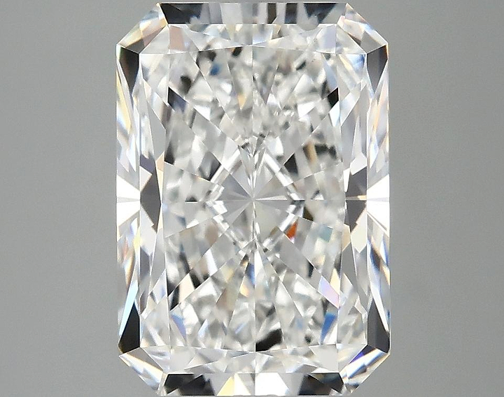 3.96 Carat Radiant Shaped Ideal Cut VVS2 IGI Certified Lab Grown Diamond