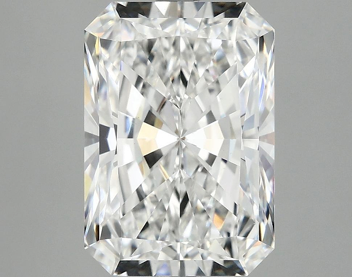 4.1 Carat Radiant Shaped Ideal Cut VS1 IGI Certified Lab Grown Diamond