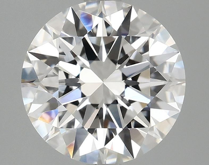 2.54 Carat Round Shaped Ideal Cut VVS2 IGI Certified Lab Grown Diamond