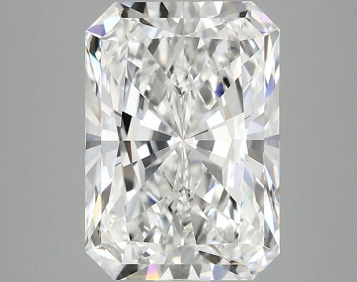 3.09 Carat Radiant Shaped Ideal Cut VVS2 IGI Certified Lab Grown Diamond