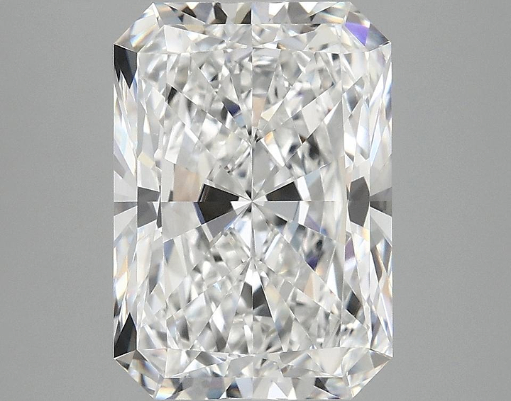 4.03 Carat Radiant Shaped Ideal Cut VVS2 IGI Certified Lab Grown Diamond
