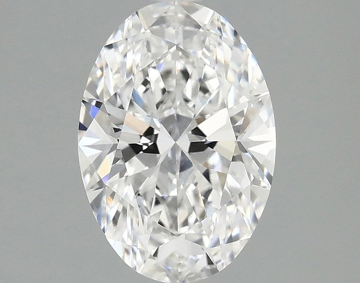 1.63 Carat Oval Shaped Ideal Cut VVS2 IGI Certified Lab Grown Diamond