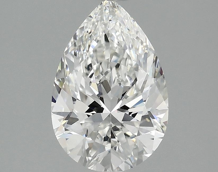 1.58 Carat Pear Shaped Excellent Cut VVS2 IGI Certified Lab Grown Diamond