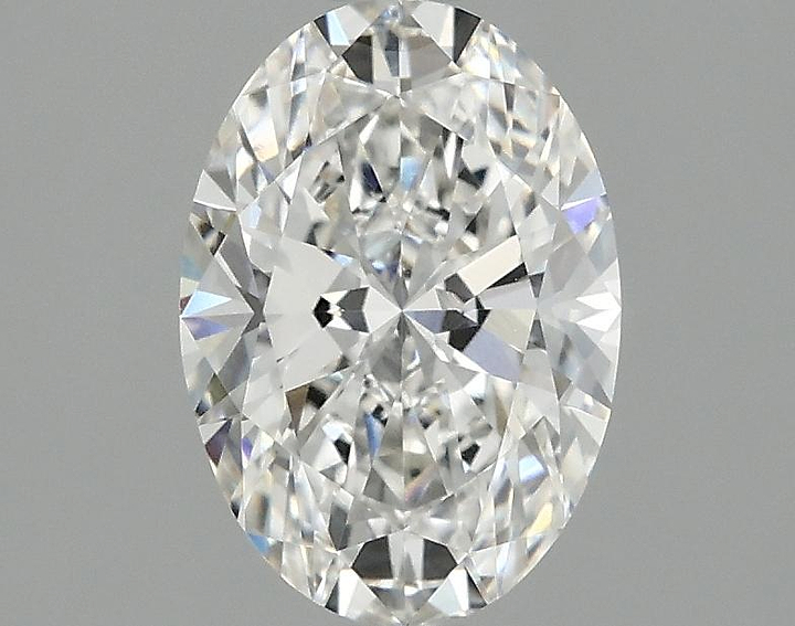 1.5 Carat Oval Shaped Ideal Cut VVS2 IGI Certified Lab Grown Diamond