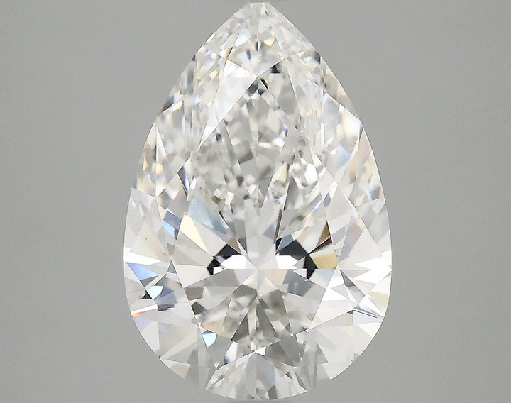3.06 Carat Pear Shaped Excellent Cut VS2 IGI Certified Lab Grown Diamond