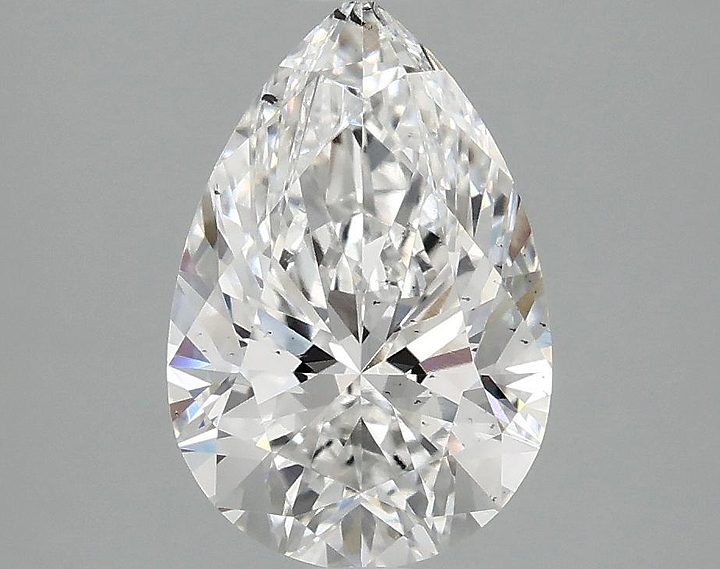 2.01 Carat Pear Shaped Excellent Cut SI1 IGI Certified Lab Grown Diamond