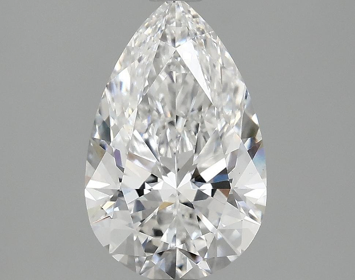 2.08 Carat Pear Shaped Ideal Cut VS1 IGI Certified Lab Grown Diamond