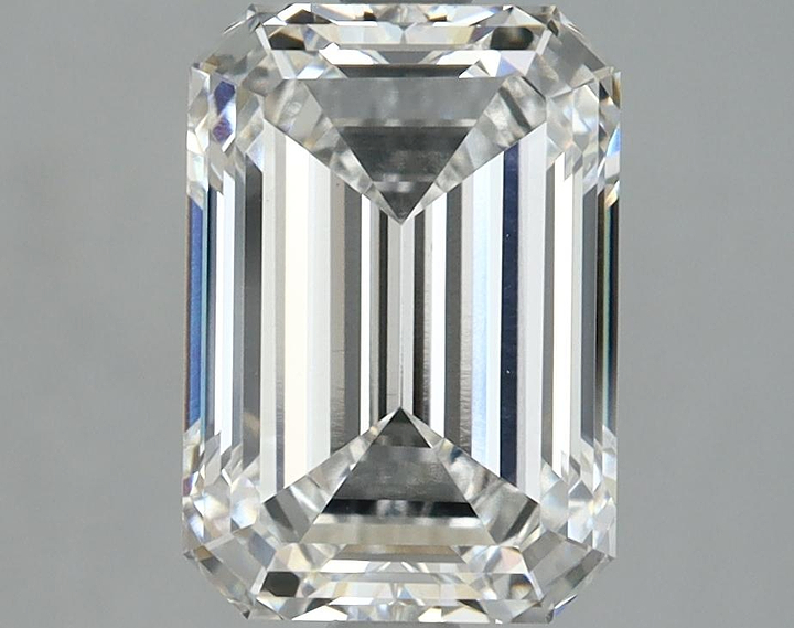 3.04 Carat Emerald Shaped Ideal Cut VS1 IGI Certified Lab Grown Diamond