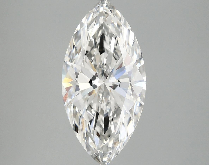 2.52 Carat Marquise Shaped Ideal Cut VS1 IGI Certified Lab Grown Diamond