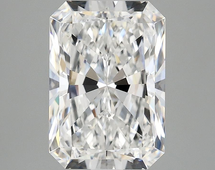 3.09 Carat Radiant Shaped Ideal Cut VVS2 IGI Certified Lab Grown Diamond