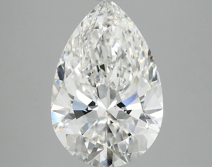 4.04 Carat Pear Shaped Excellent Cut VS1 IGI Certified Lab Grown Diamond