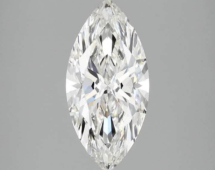2.08 Carat Marquise Shaped Excellent Cut VVS2 IGI Certified Lab Grown Diamond