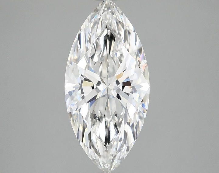 2.57 Carat Marquise Shaped Excellent Cut VS1 IGI Certified Lab Grown Diamond