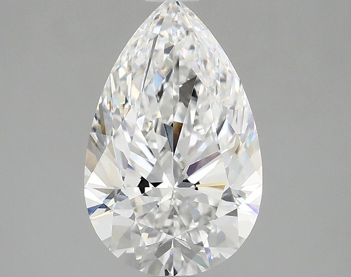 2.01 Carat Pear Shaped Ideal Cut VVS2 IGI Certified Lab Grown Diamond