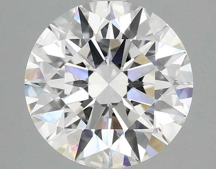 3.07 Carat Round Shaped Ideal Cut VVS2 IGI Certified Lab Grown Diamond
