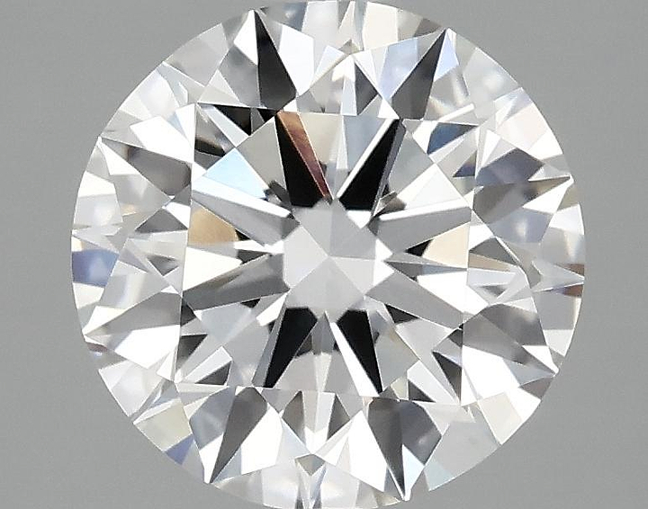 2.86 Carat Round Shaped Ideal Cut VVS2 IGI Certified Lab Grown Diamond
