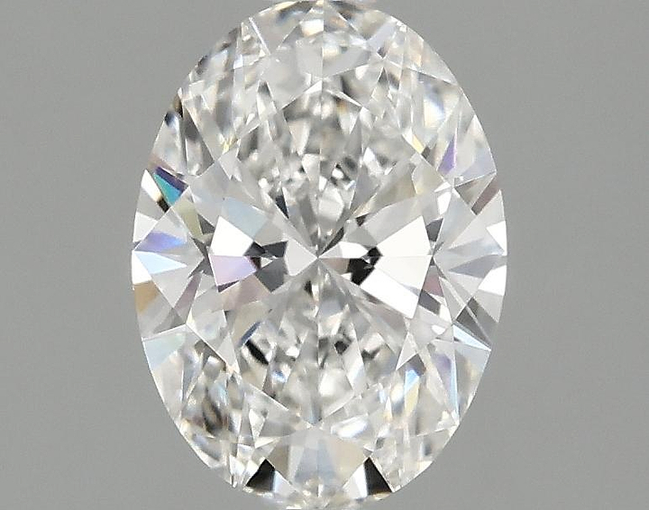 1.45 Carat Oval Shaped Ideal Cut VVS2 IGI Certified Lab Grown Diamond