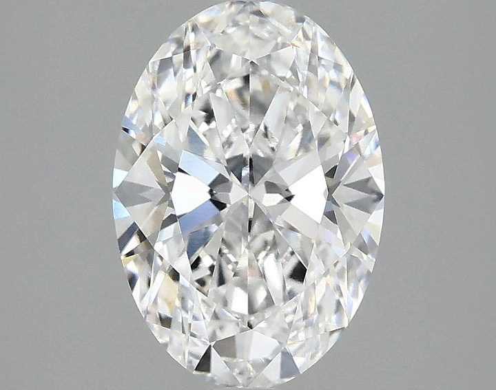 2.07 Carat Oval Shaped Ideal Cut VVS2 IGI Certified Lab Grown Diamond