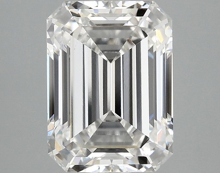 2.93 Carat Emerald Shaped Excellent Cut VS1 IGI Certified Lab Grown Diamond
