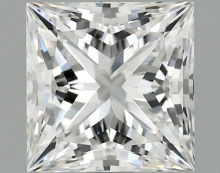 1.55 Carat Princess Shaped Ideal Cut VS1 IGI Certified Lab Grown Diamond