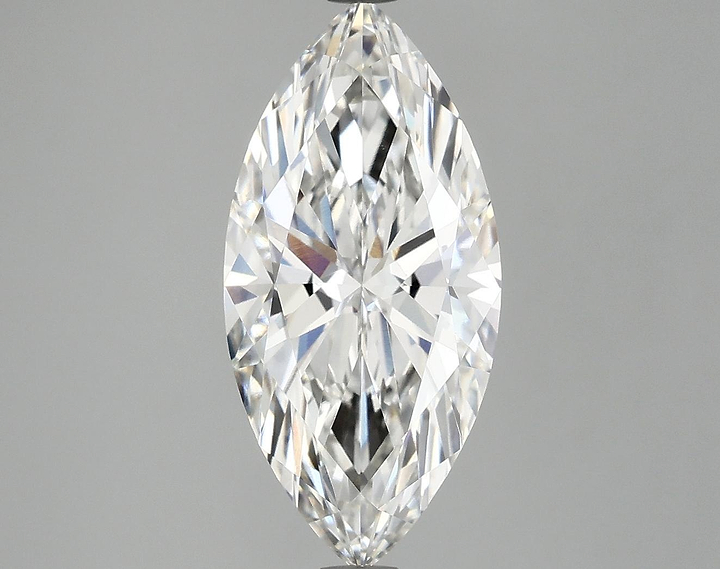 3.04 Carat Marquise Shaped Excellent Cut VS1 IGI Certified Lab Grown Diamond