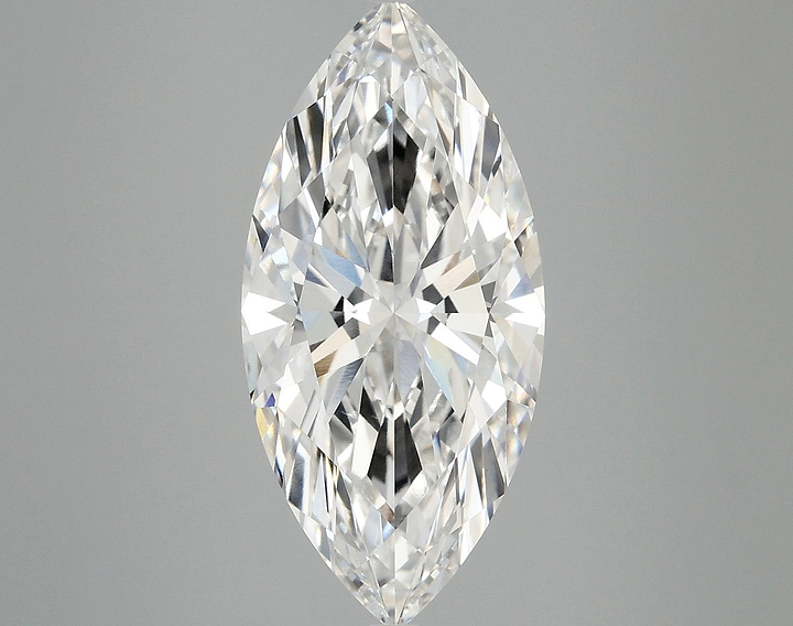 4.81 Carat Marquise Shaped Excellent Cut VVS2 IGI Certified Lab Grown Diamond