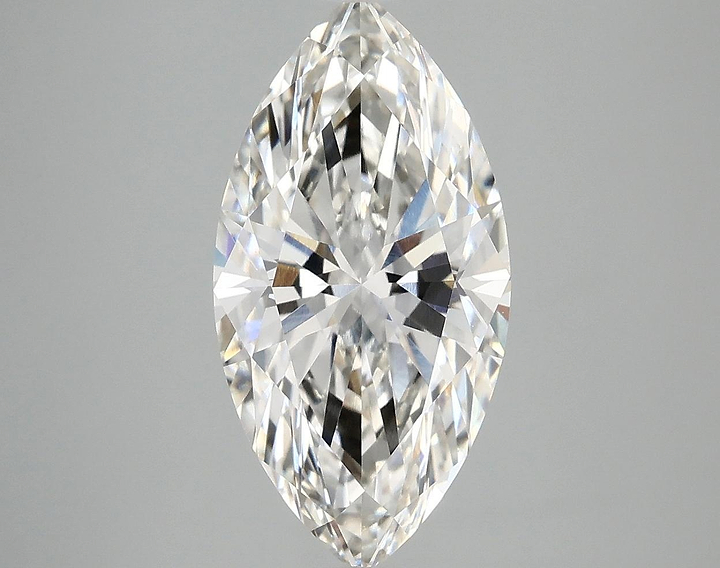 3.19 Carat Marquise Shaped Ideal Cut VVS2 IGI Certified Lab Grown Diamond