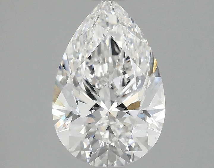 2.04 Carat Pear Shaped Excellent Cut VS2 IGI Certified Lab Grown Diamond