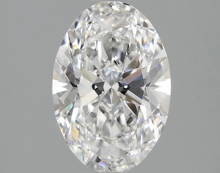 1.45 Carat Oval Shaped Ideal Cut VVS2 IGI Certified Lab Grown Diamond