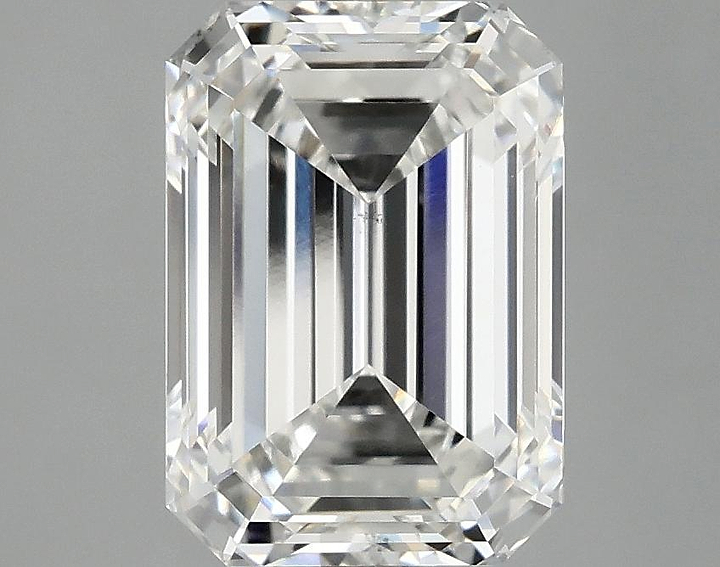 3.08 Carat Emerald Shaped Ideal Cut VS1 IGI Certified Lab Grown Diamond
