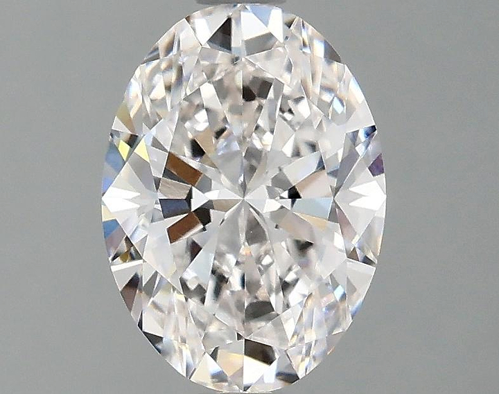 1.54 Carat Oval Shaped Ideal Cut VVS1 IGI Certified Lab Grown Diamond