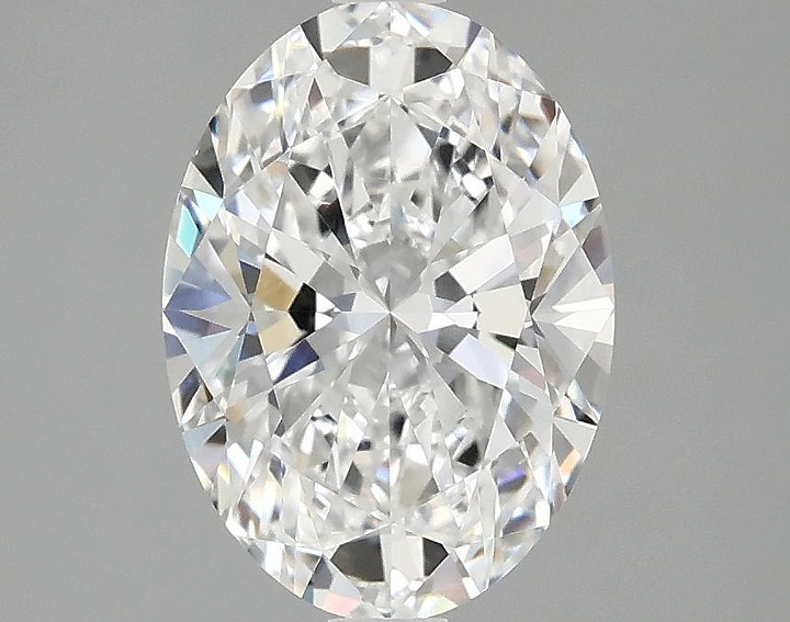 2.05 Carat Oval Shaped Ideal Cut VVS2 IGI Certified Lab Grown Diamond
